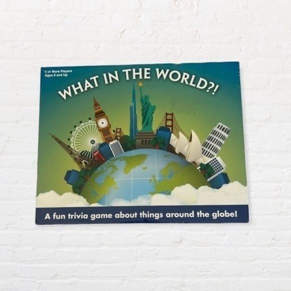 What‎ In The World Trivia Game Educational Homeschool Learning Geography Fun 8+ - Picture 1 of 8